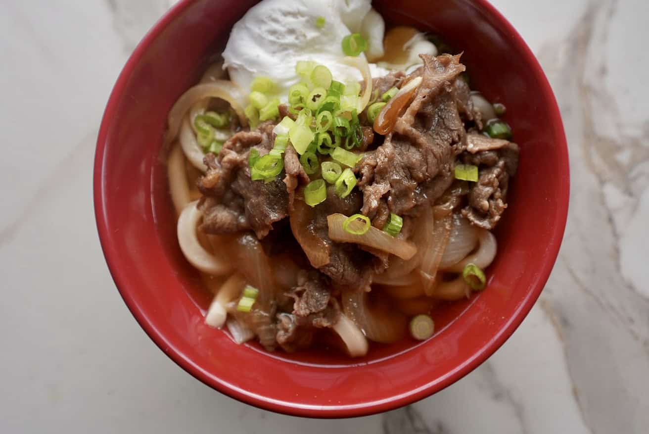 Niku Udon (Beef Udon Soup) - Kyrié the Foodié + Real Farmer Jeff