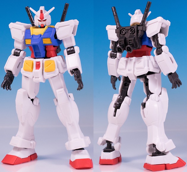 レビュー バンダイ食玩 機動戦士ガンダム Gフレーム03 RX-78-2