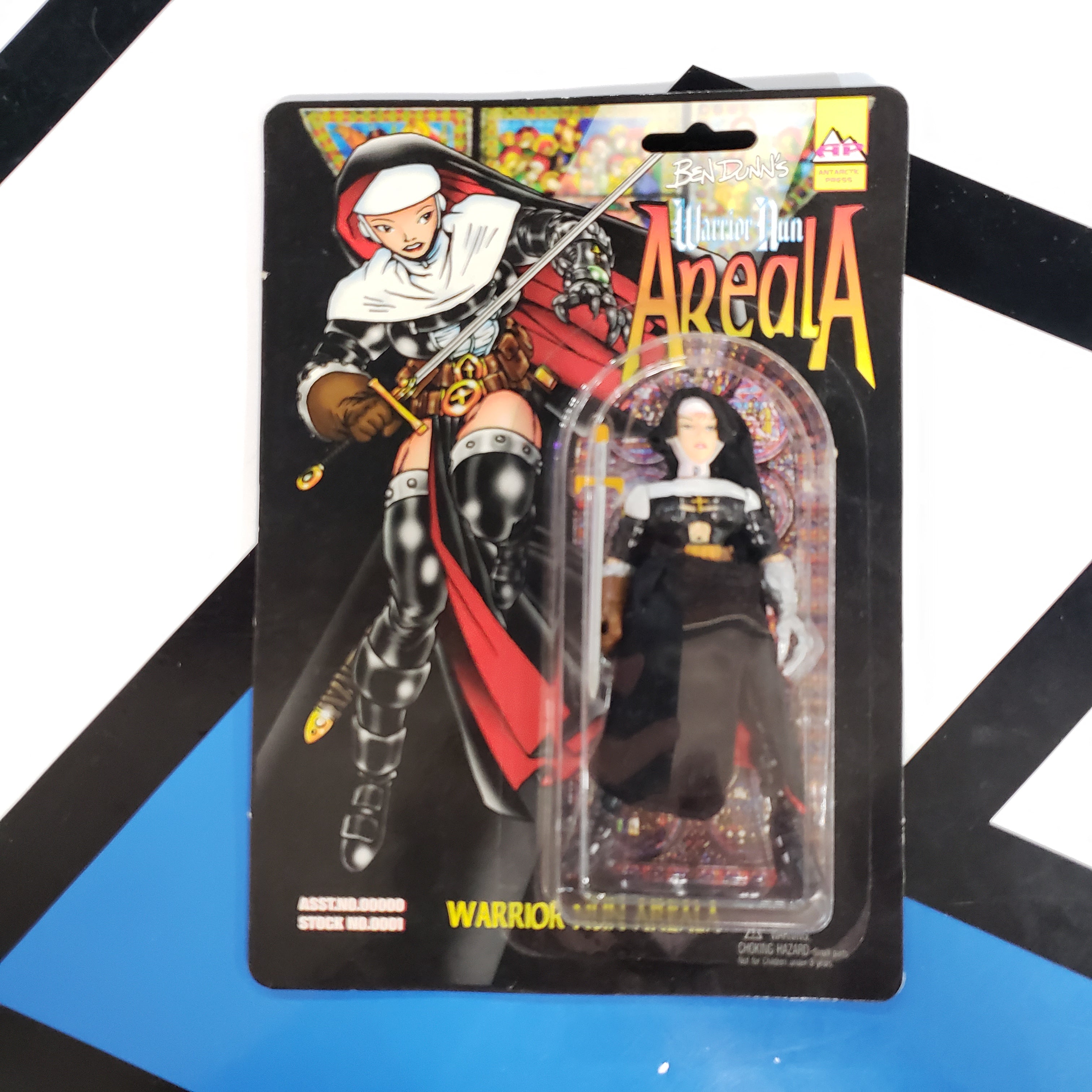Ben Dunn's Warrior Nun Areala Black Outfit Anime Antarctic Press