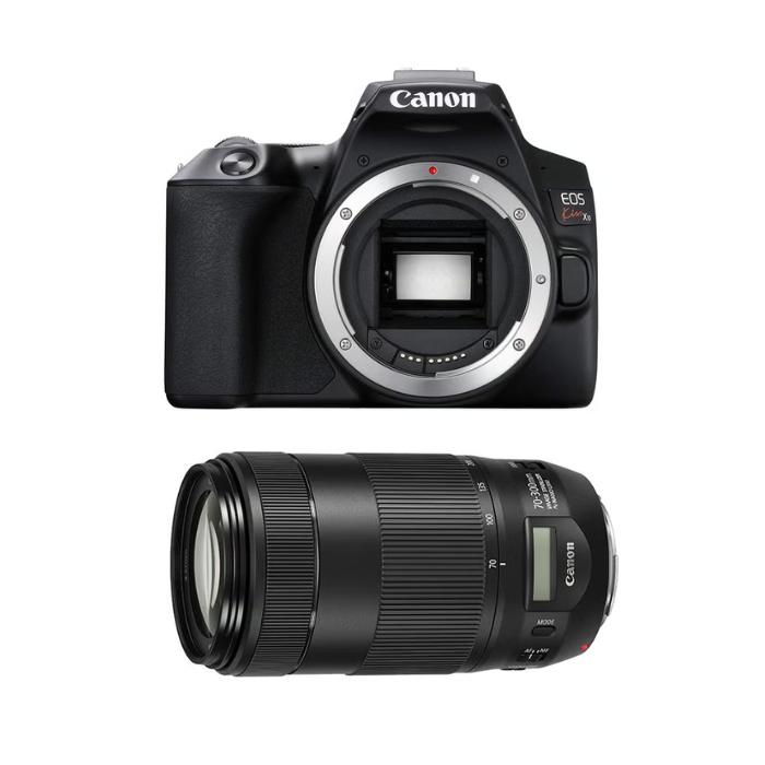 レンタル] CANON EOS Kiss X10と望遠ズームレンズ(70-300mm) セット