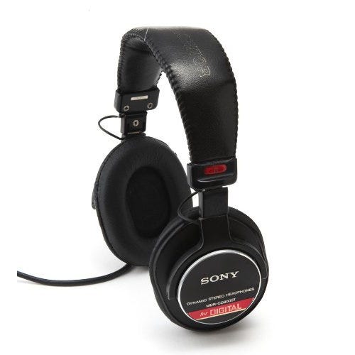 レンタル] SONY 密閉型スタジオモニターヘッドホン MDR-CD900ST