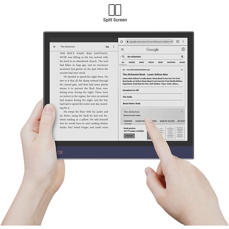 レンタル] BOOX Note Air 10.3 インチE Ink,電子ペーパー - Rentio