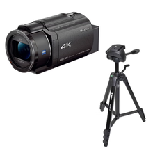 レンタル] ソニー 4Kビデオカメラ FDR-AX45A ブラウン - Rentio