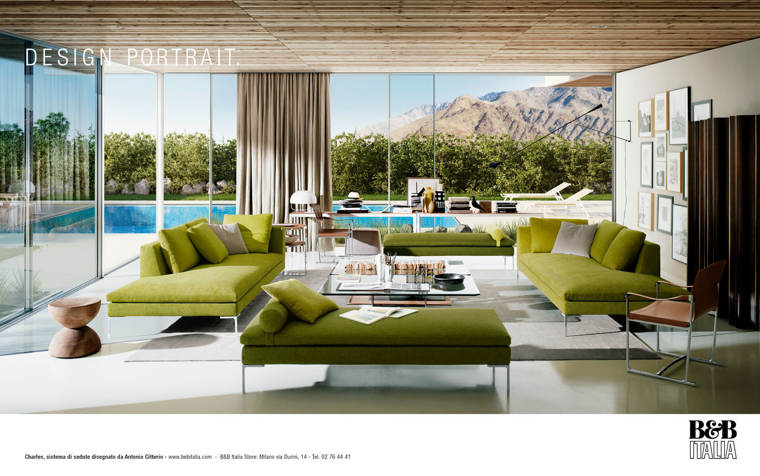 ③B&B ITALIA ビーアンドビーイタリア harry/ハリー ソファセット