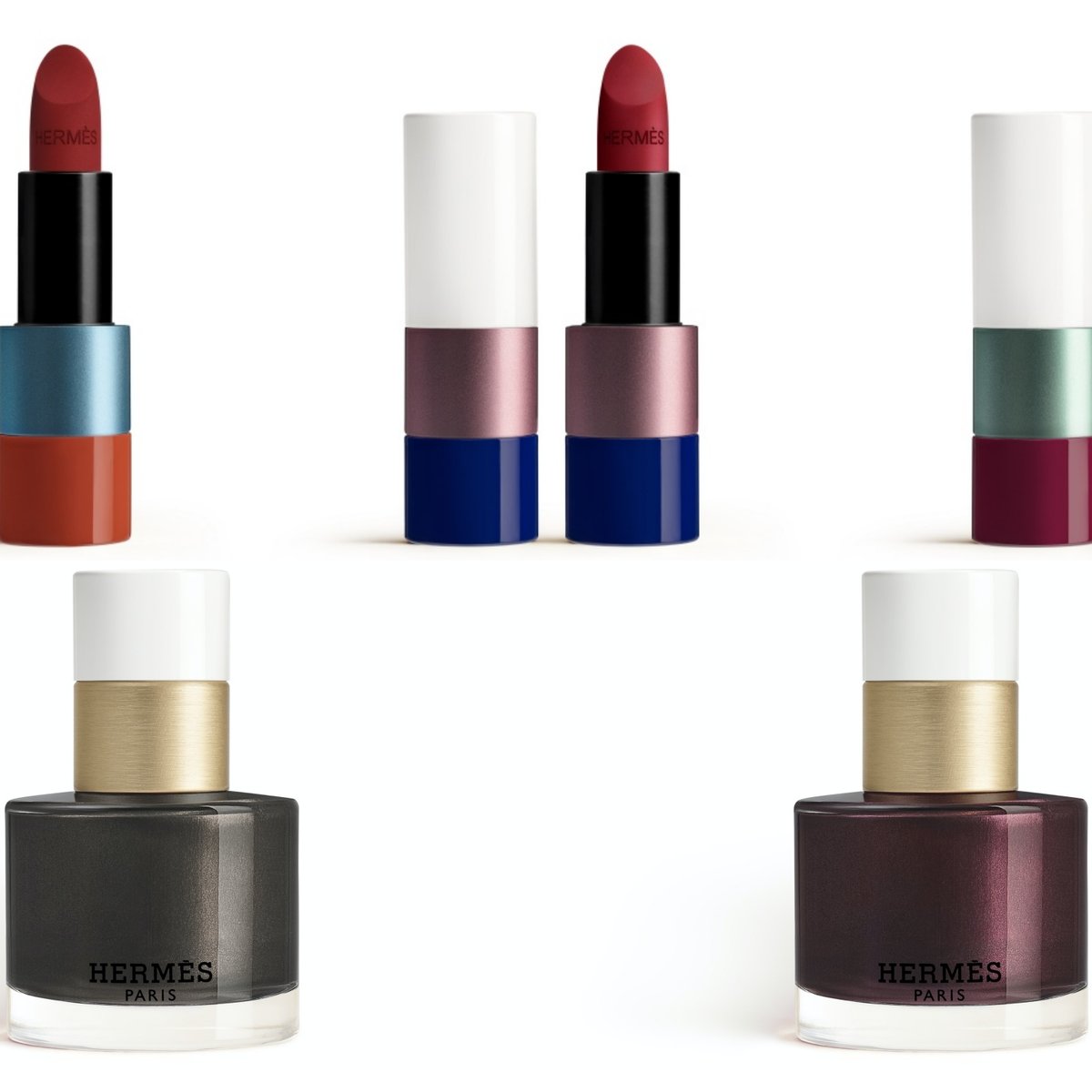 エルメスのリップとネイルに秋冬限定色登場 情熱的なメタリックカラー