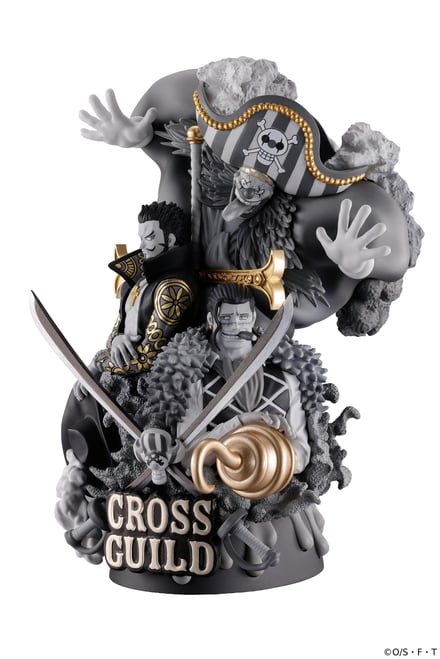 ワンピース × マスターマインド ジャパン 「クロスギルド」のモノクロ