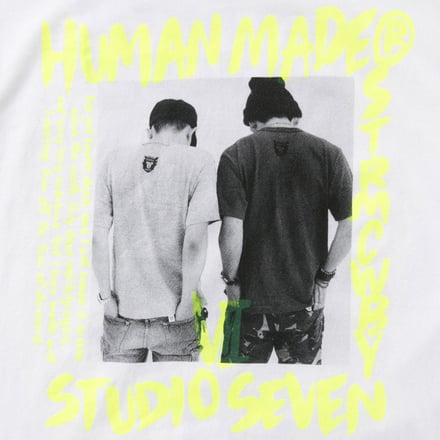 NAOTOが手掛けるスタジオ セブンとヒューマン メイド、新作Tシャツ発売