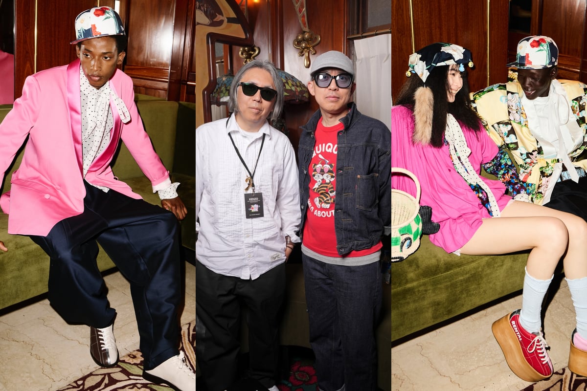 NIGO®の師匠、藤原ヒロシを迎えた「ケンゾー」の時代を超えるミックス