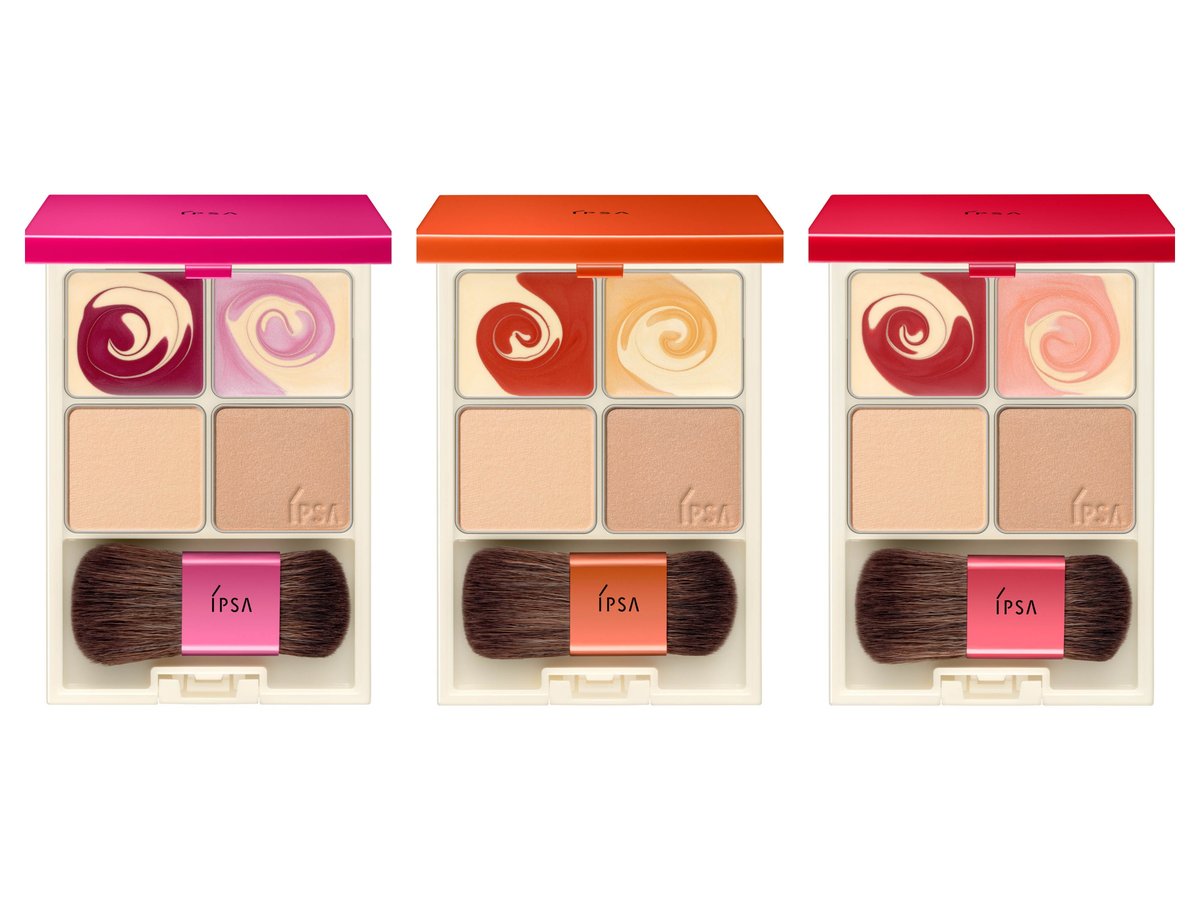 イプサ「デザイニング フェイスカラーパレット」限定色発売、フルーツ