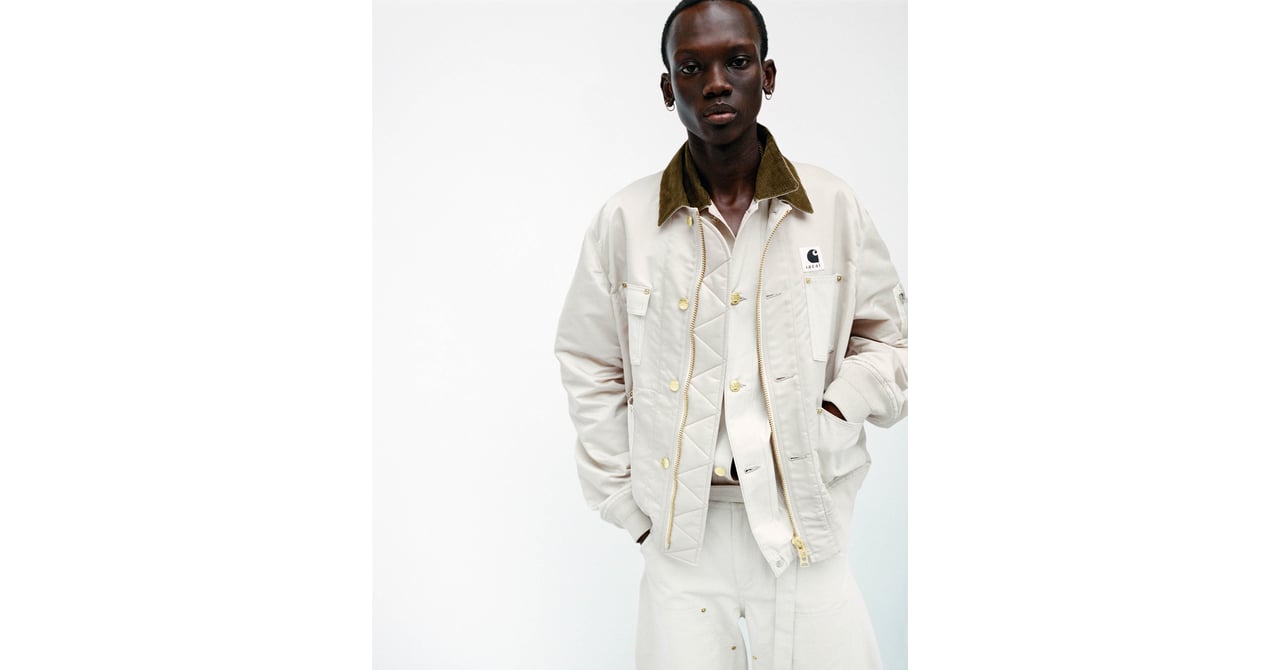 サカイ × カーハート WIP第4弾 新色のブルーとアイボリーが登場