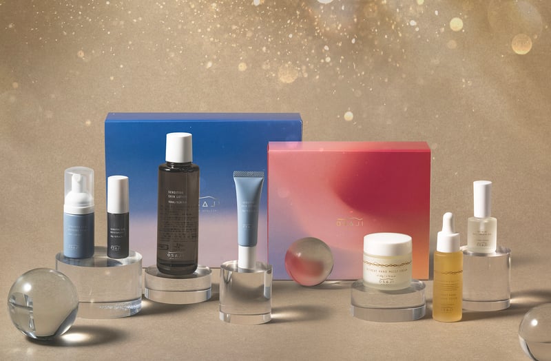 2023年クリスマスコフレ】オサジ：初のスキンケアコフレと、ハンドケア