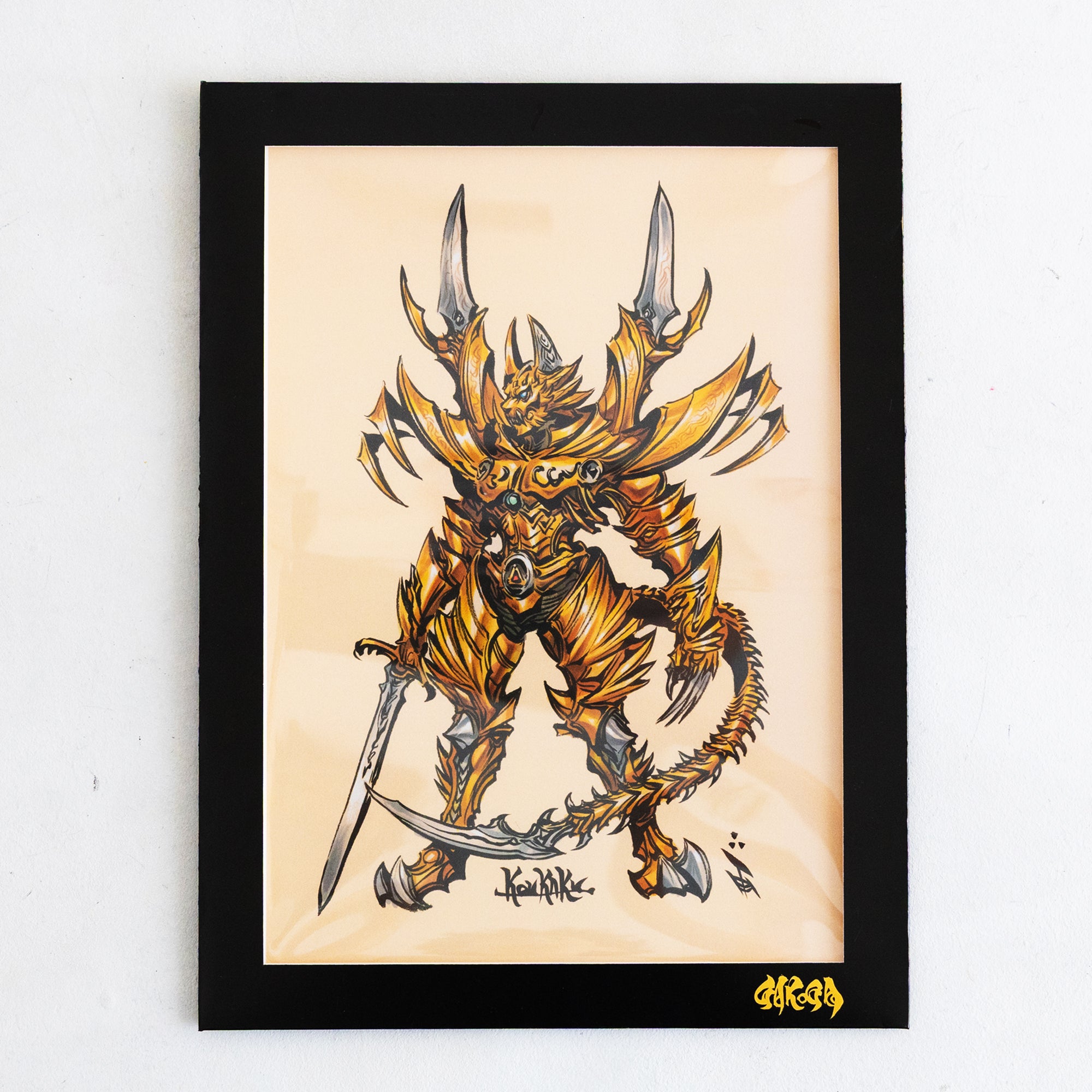 牙狼画展 アートコレクション【12】光覚獣身ガロ – FAV ALL