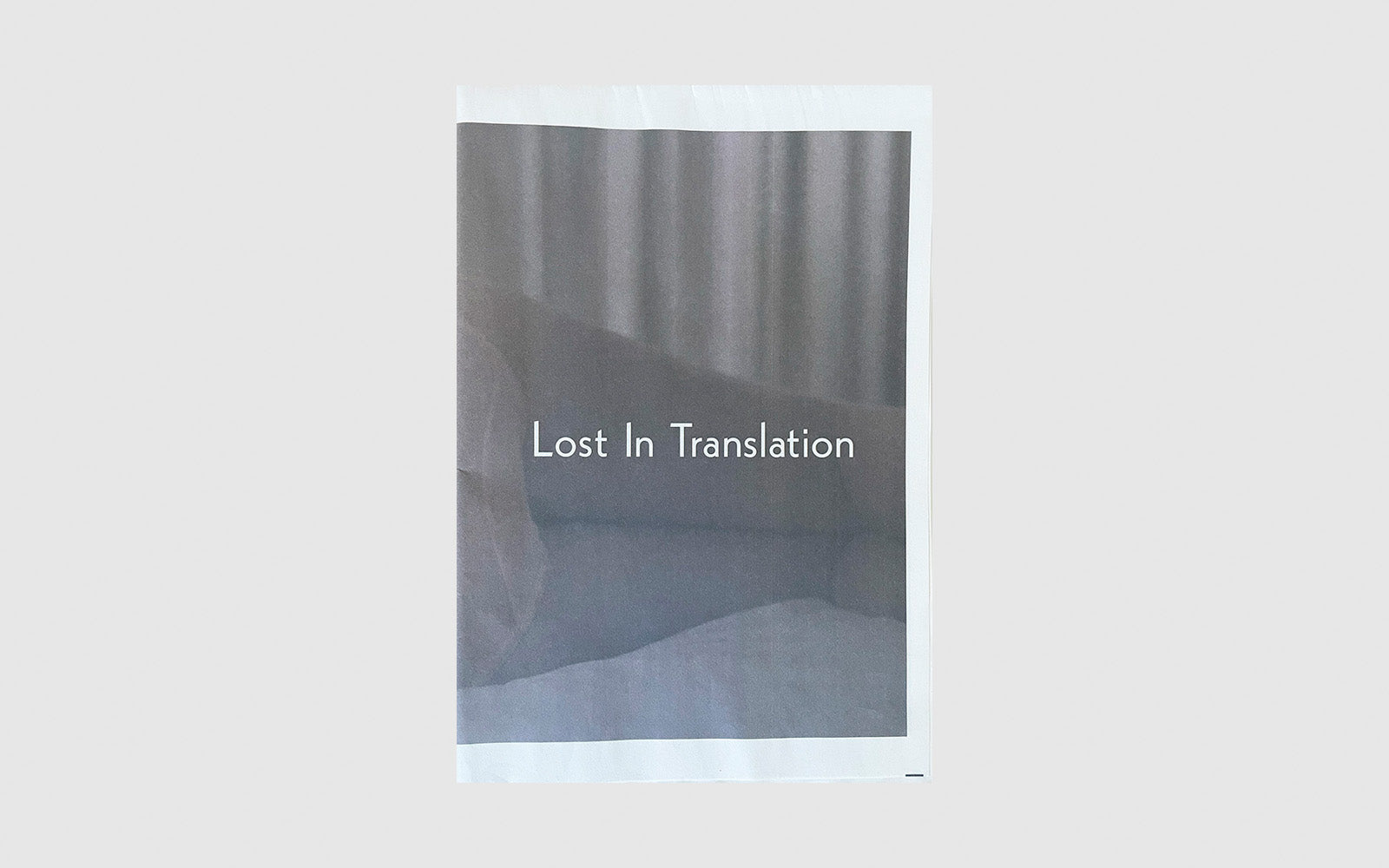 FAW [Lost In Translation Photo Newspaper, Sofia Coppola - FAW Books]