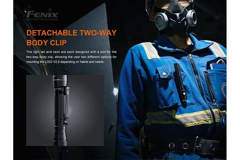 Fenix LD22 V2 Compact LED Flashlight - 800 Lumens – Fenix Store