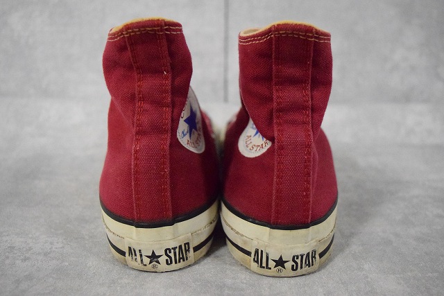 90年代 90s コンバース オールスター アメリカ製 MADE IN USA 赤