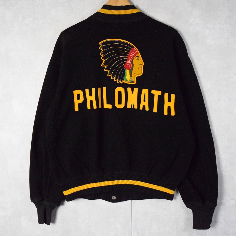 50s 50年代 ウィルソン アメリカ製 黒 ブラック インディアン