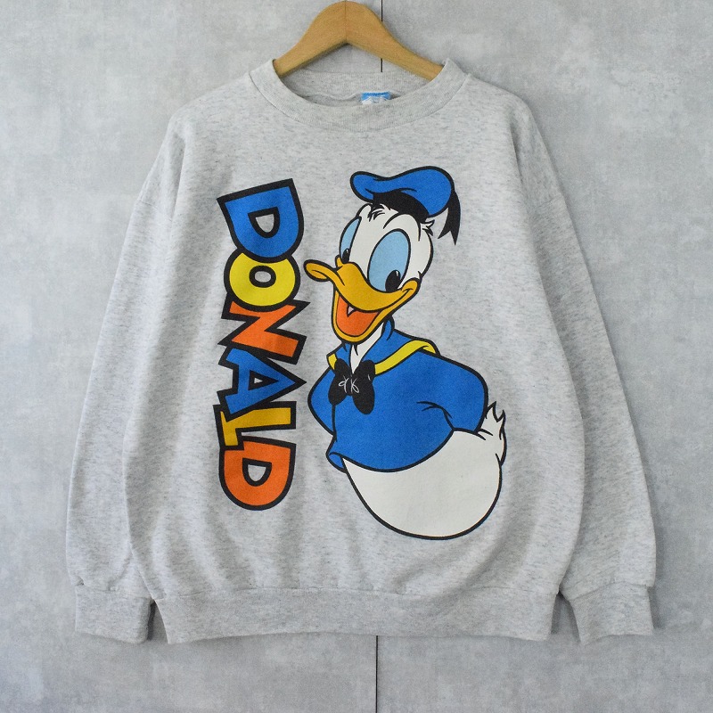 90年代 90s アメリカ製 ディズニー グレー 霜降り 長袖 | ビンテージ