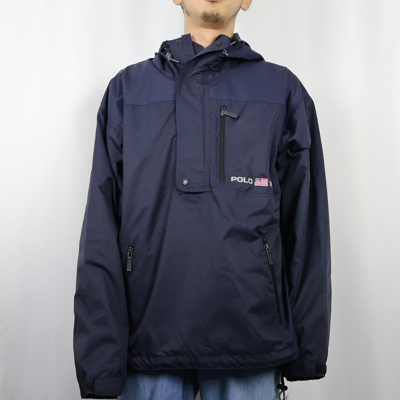 ポロラルフローレン ポロスポーツ 紺 ネイビー ジャケット