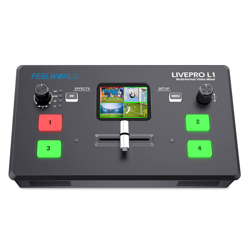 FEELWORLD LIVEPRO L1 V1 Multi Camera Video Mixer Switcher USB3.0