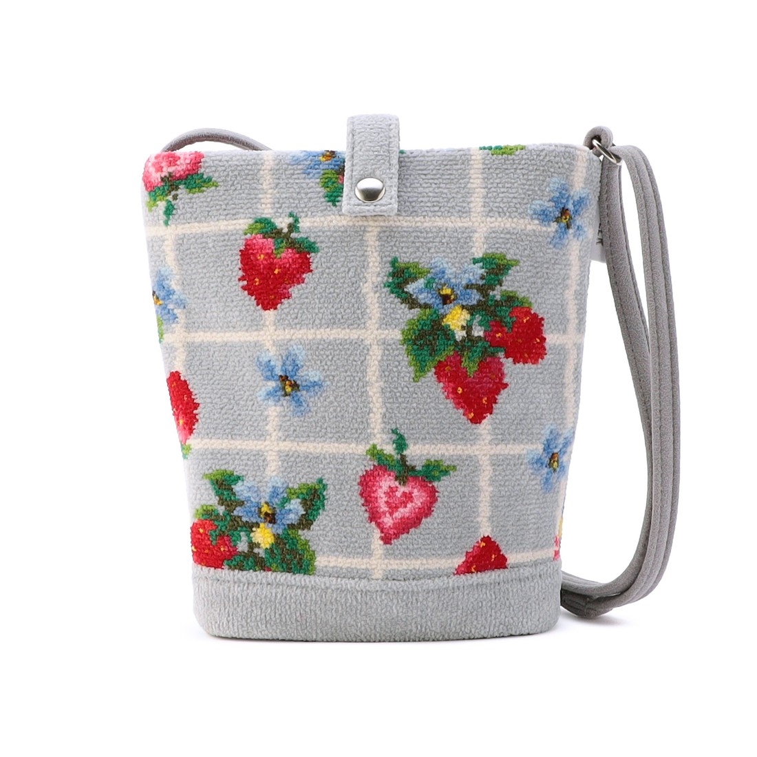 ストロベリーフィールドプティ ポシェット SFP-257237(シルバーグレー