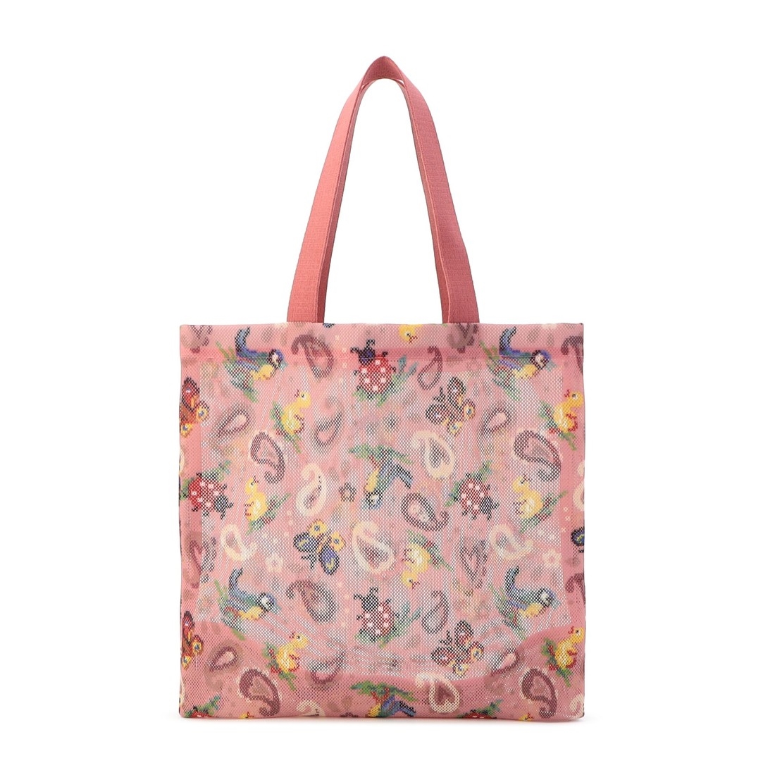 ハイジペイズリー メッシュバッグ HPY-257010(ピンク): FEILER