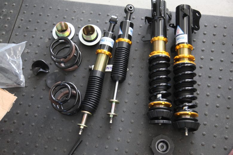 ワゴンR MH55S ストリートライド車高調取り付けと四輪アライメント