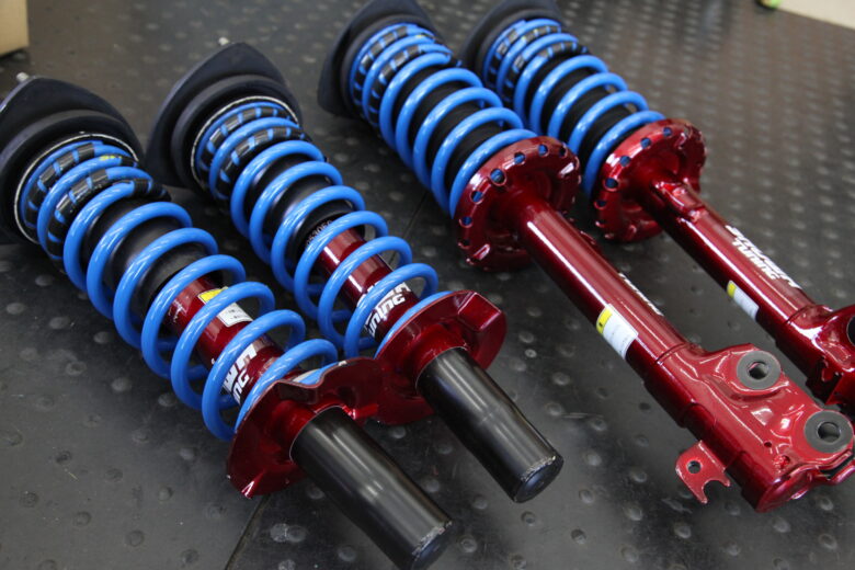 S660 モデューロショックとSPOONスプリングの交換 四輪アライメント