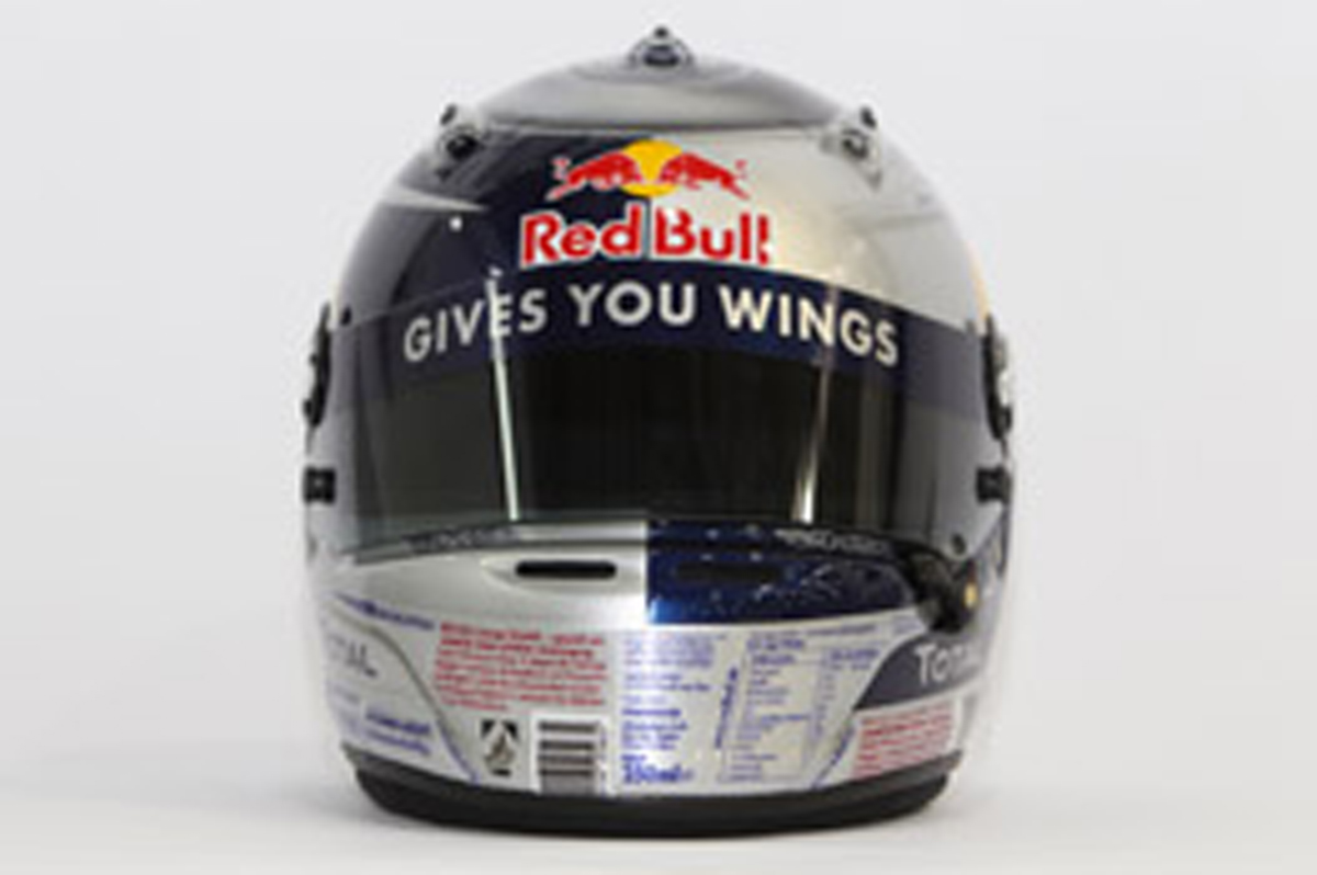 セバスチャン・ベッテル ヘルメット （2010年） 【 F1-Gate .com 】