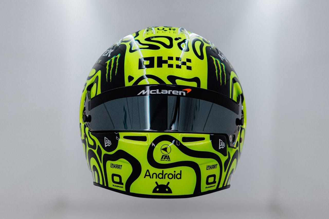 ランド・ノリス 2024年の“シーズン6”F1ヘルメットを披露 【 F1-Gate