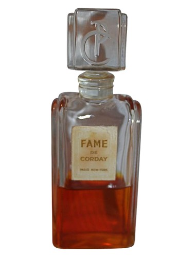 Fame Corday perfume - a fragrance for women 1946