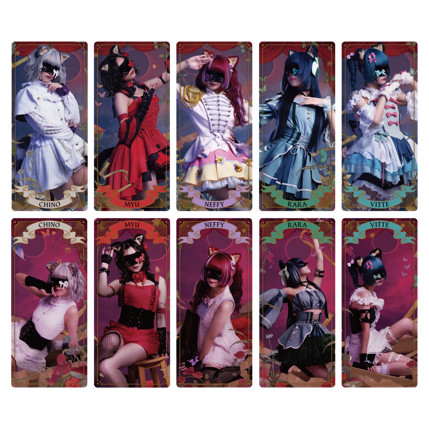 VALIS】ビジュアルエピソードカード vol.2（全10種）／5th ALBUM「悠久