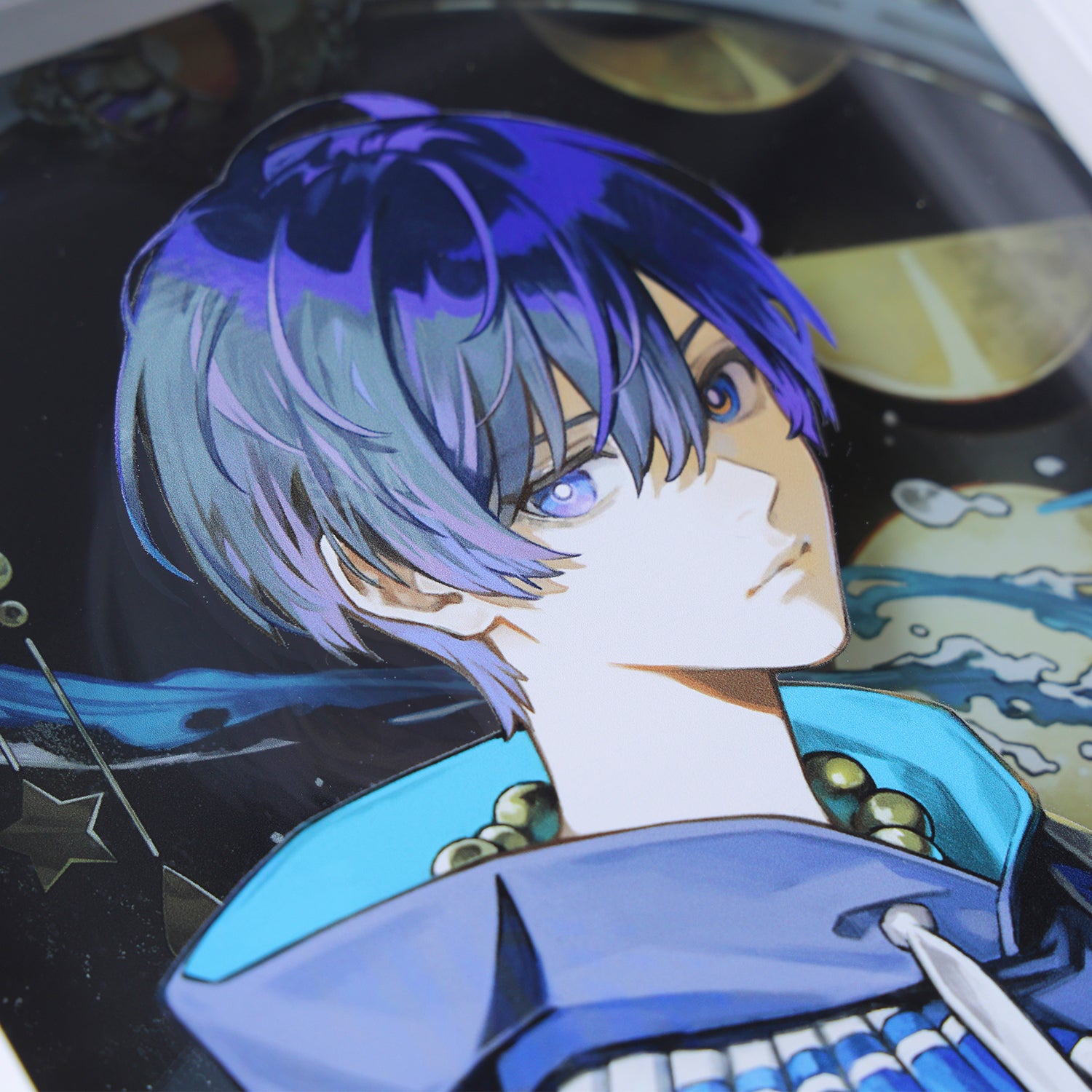 跳亜＋詩道】直筆サイン入り 3層アクリルフレームアート 詩道