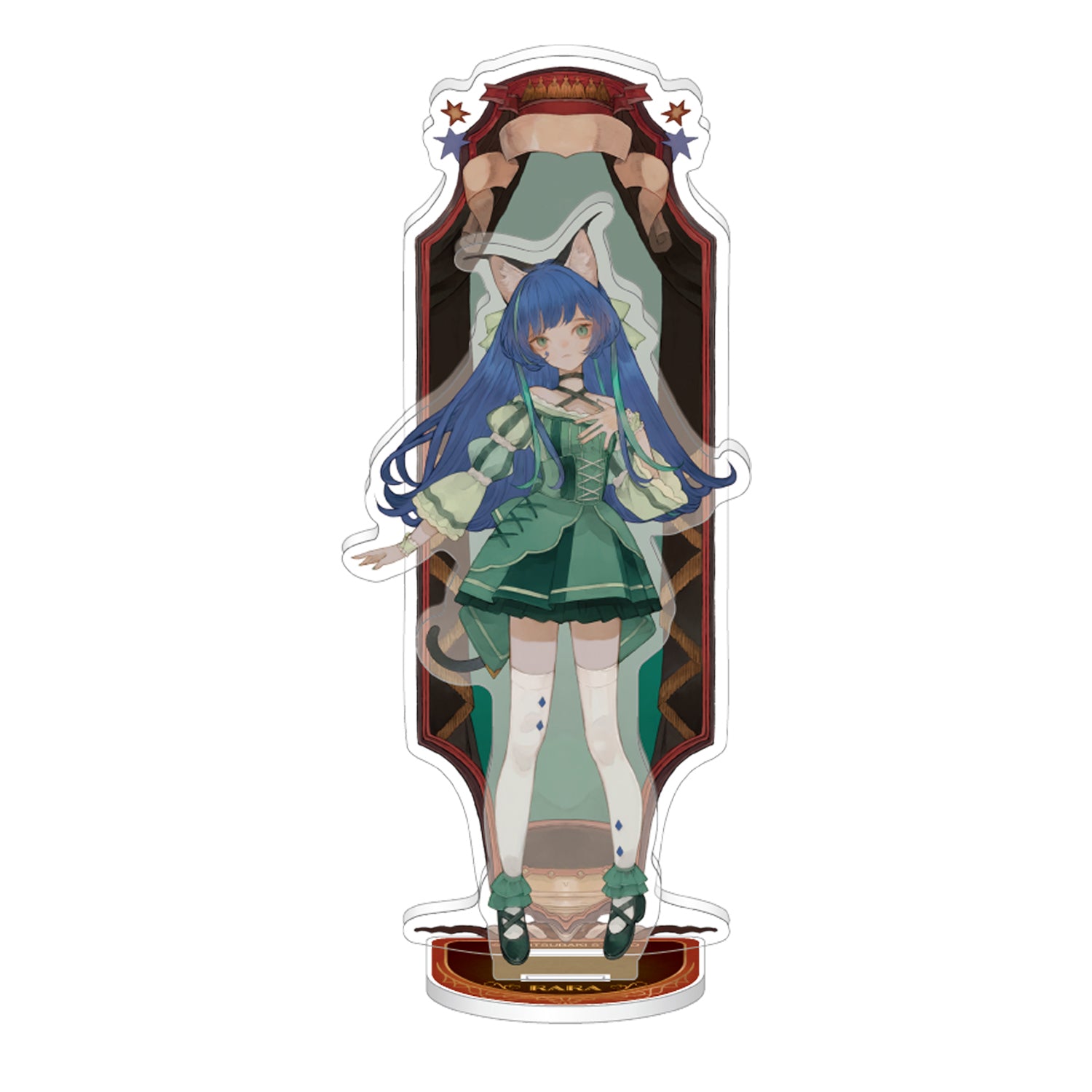 VALIS】背景付きアクリルスタンド RARA ver.／新衣装お披露目記念