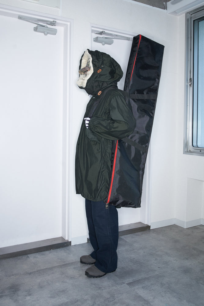 M-65 Fishtail Over-Dyed with Hood Black フード付き モッズパーカー