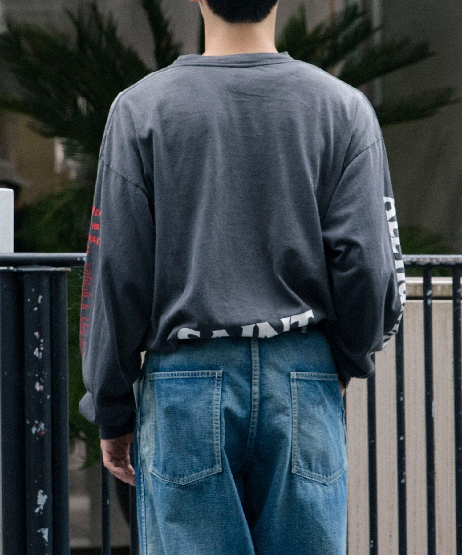 LS TEE / THE JUDGMENT / BLACK - SAINT MXXXXXX (セントマイケル