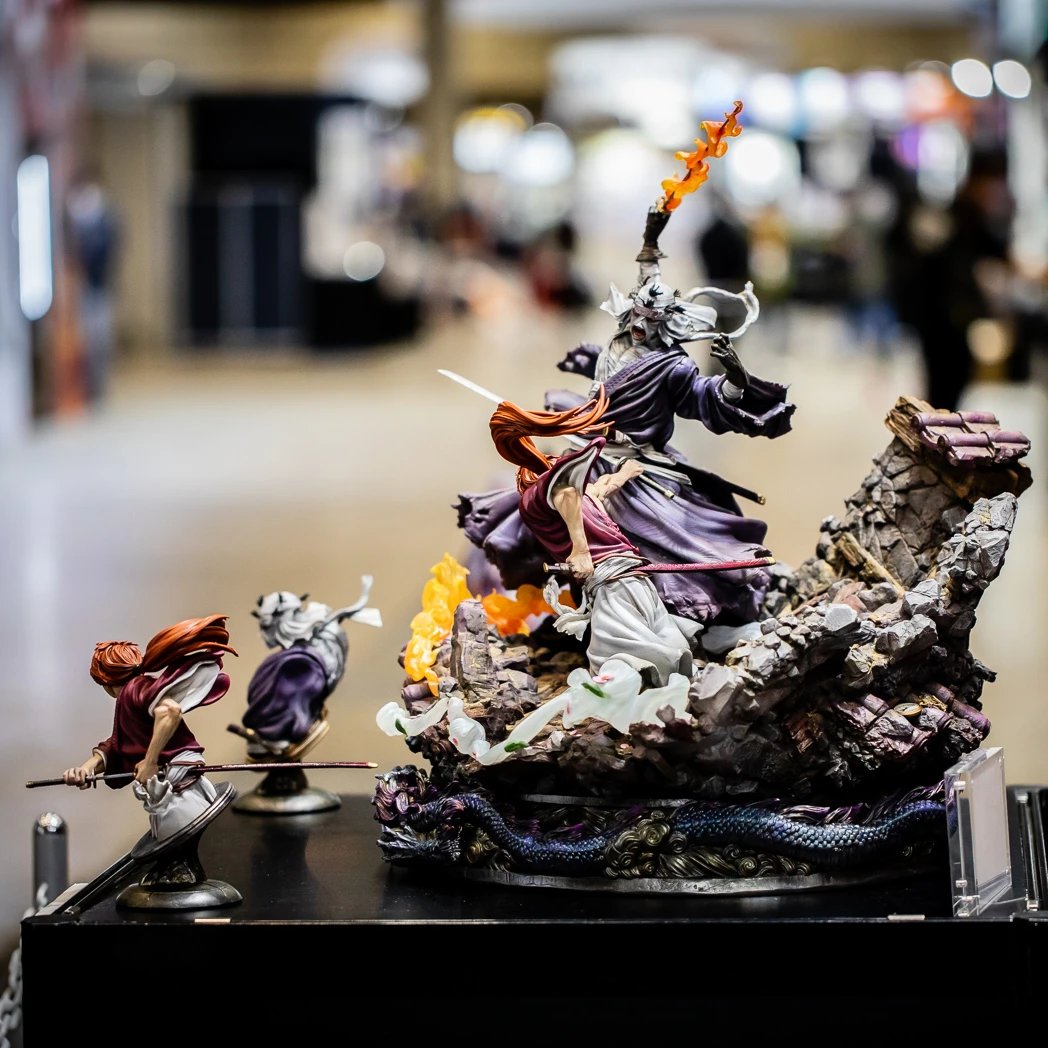 Rurouni Kenshin - Kenshin VS Shishio Statue - Figurama Collectors