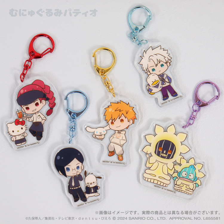 BLEACH×サンリオキャラクターズ アクリルキーホルダー｜むにゅぐるみ