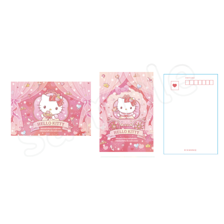 サンリオキャラクターズ スパークル ポストカード2枚セット｜むにゅ