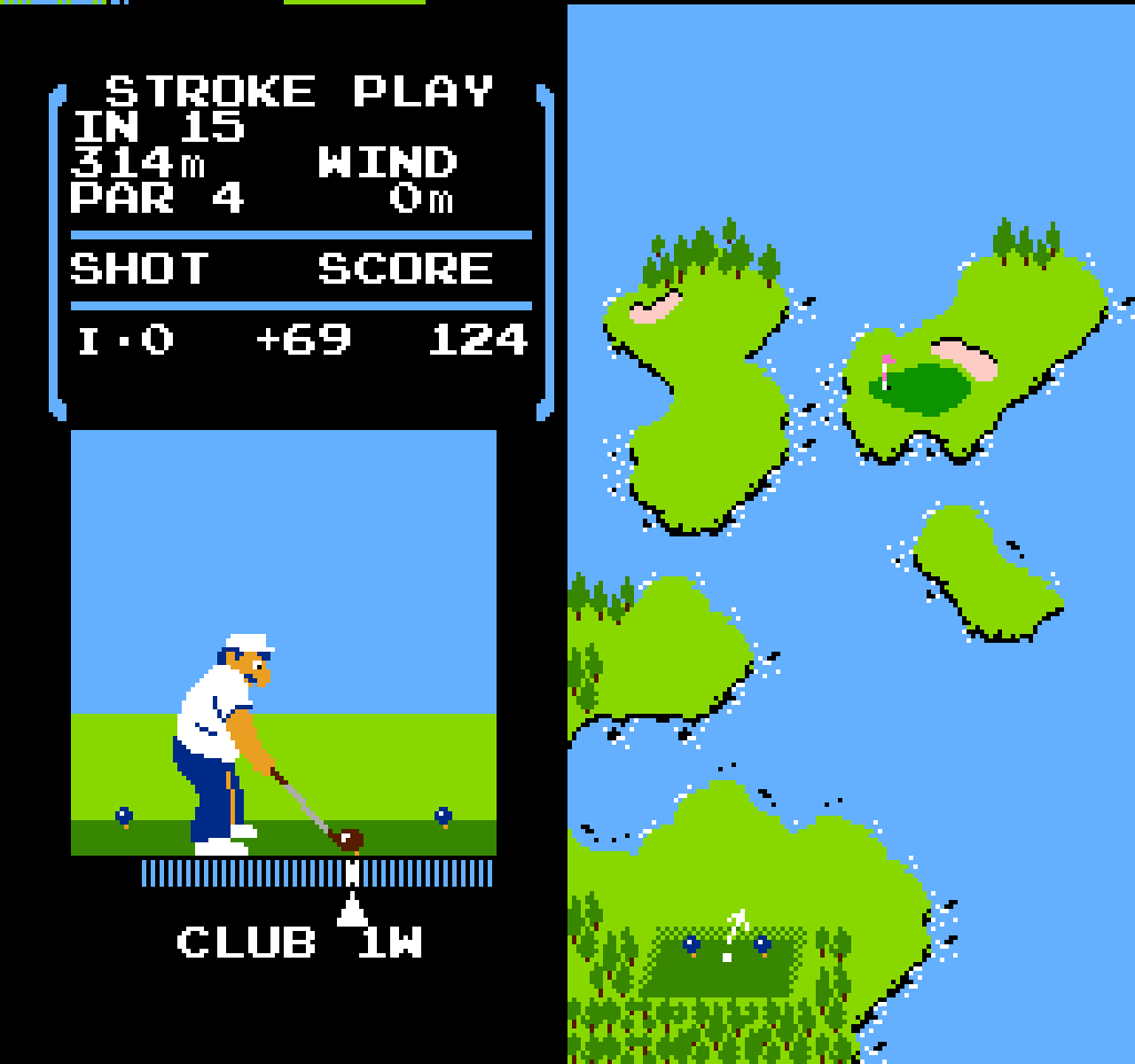 ゴルフ [任天堂 1984年] | ファミコンデータベース.com