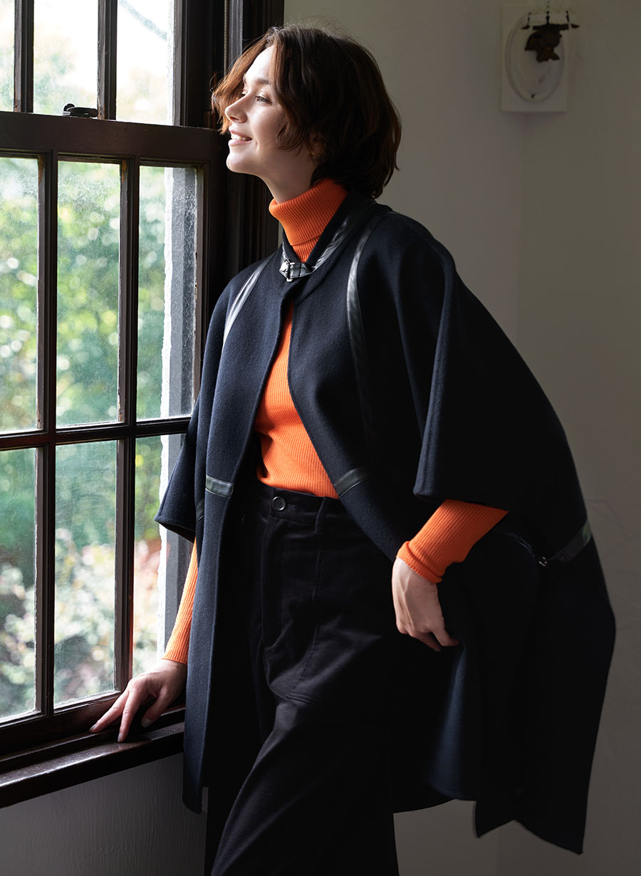 メリノウール＞リバーポンチョ｜LOUNIE（ルーニィ）公式サイト／公式