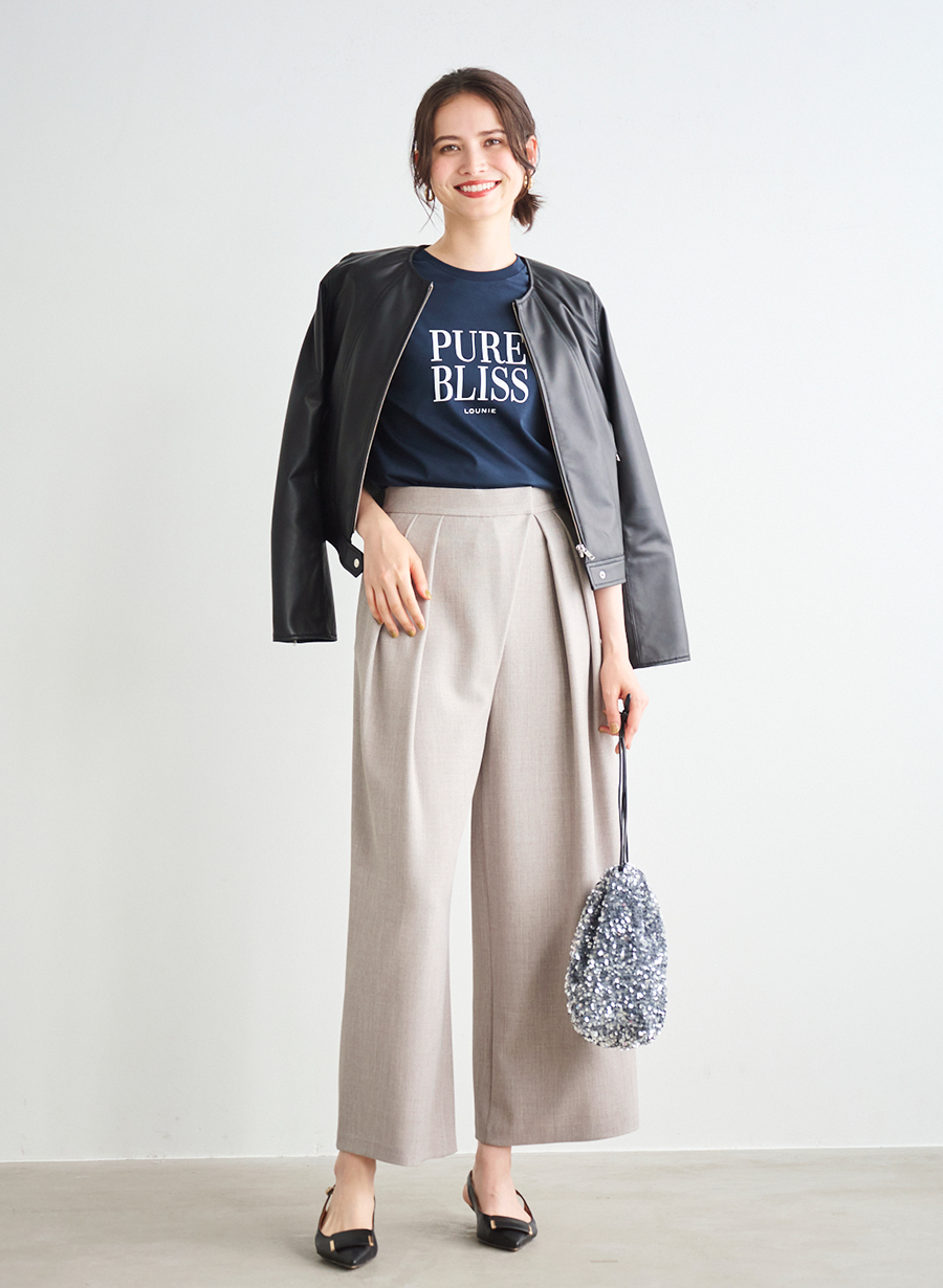 レザーシングルジャケット｜LOUNIE（ルーニィ）公式サイト／公式