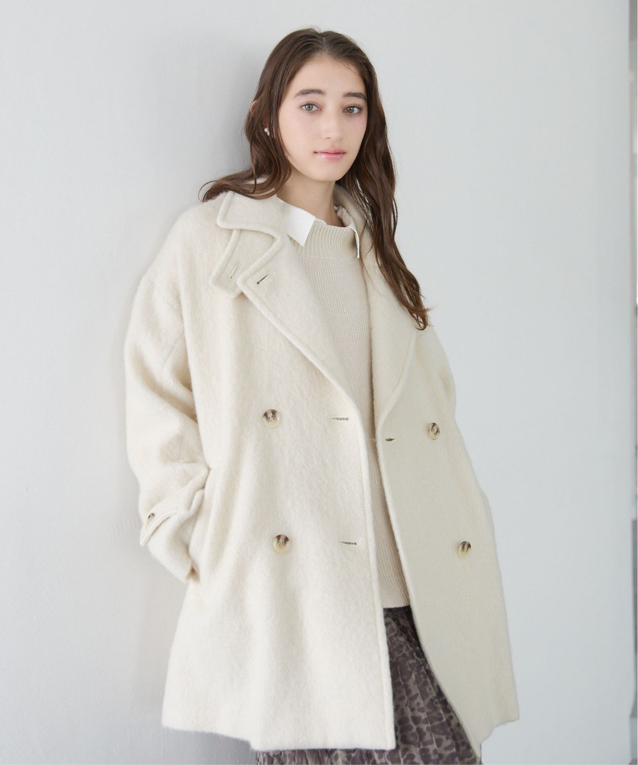 シャギーラペルコート｜Stola.（ストラ）公式通販サイト