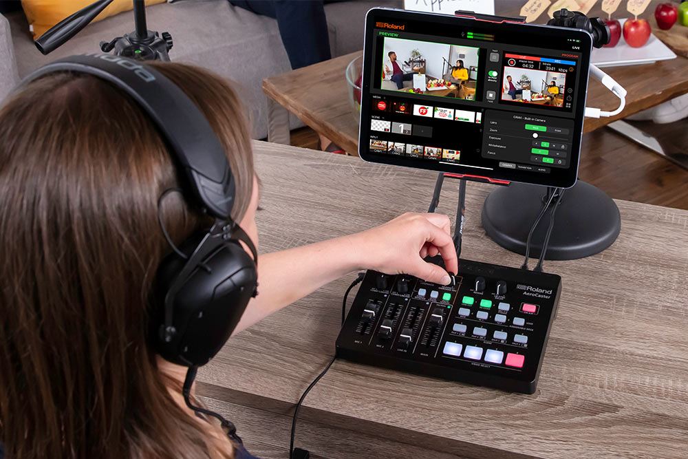 創業祭2026】Roland VRC-01 ライブストリーミングシステム AeroCaster