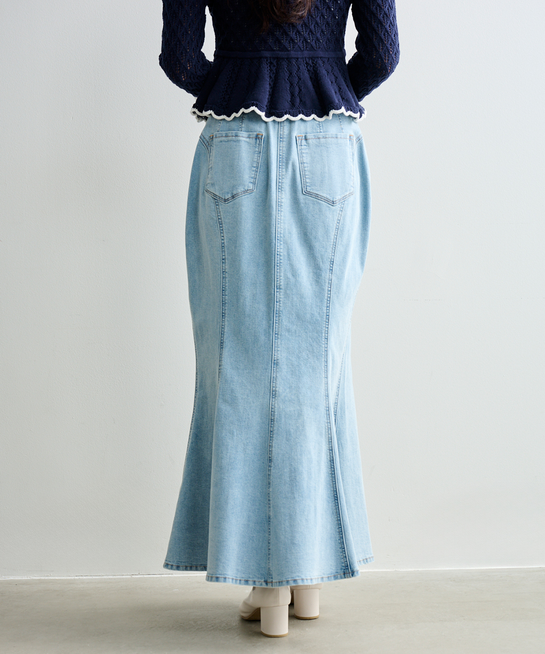 デニムマーメイドスカート｜PETAL ONLINE（ペタルオンライン）