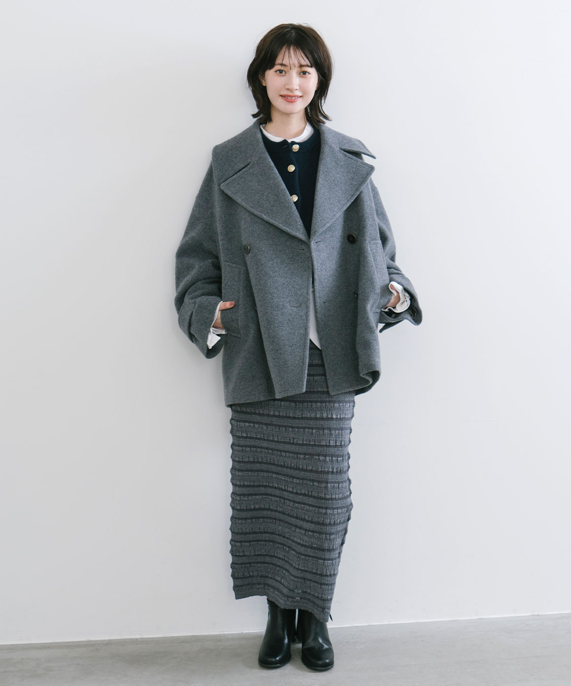 インペリアルモッサショートPコート｜PETAL ONLINE（ペタルオンライン）