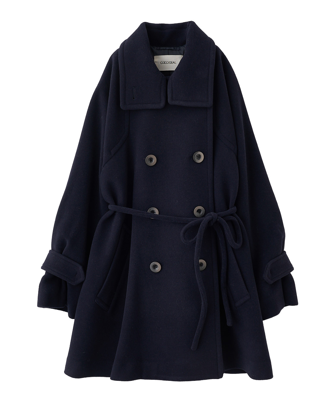 スタンドカラーミドル丈トレンチコート｜PETAL ONLINE（ペタルオンライン）