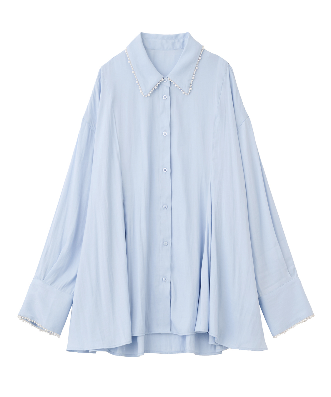 パールモチーフペプラムシャツ｜PETAL ONLINE（ペタルオンライン）