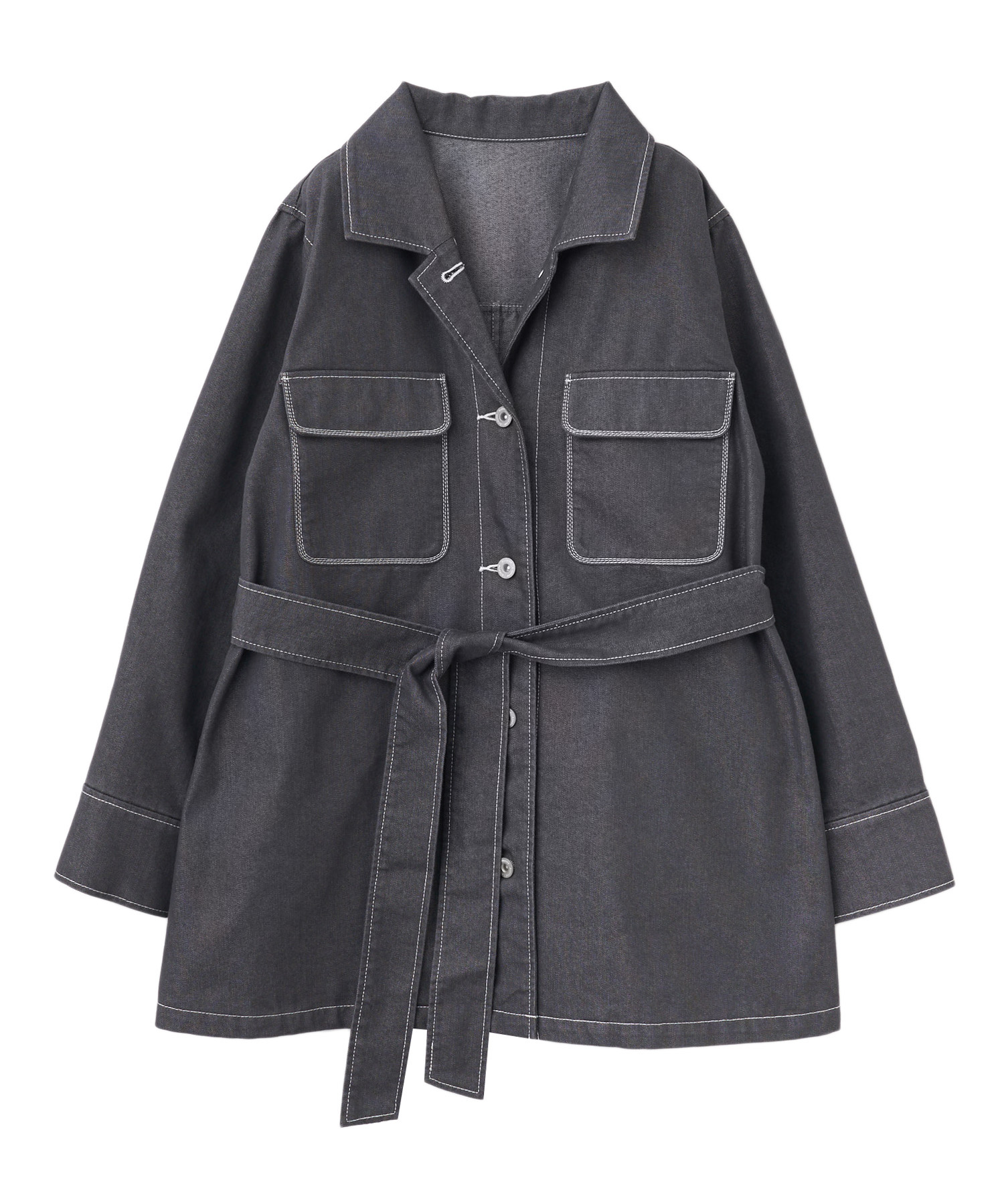 ウエストシェイプシャツジャケット｜PETAL ONLINE（ペタルオンライン）