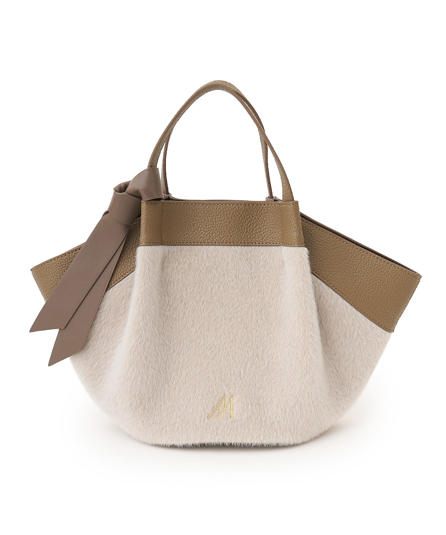 ファーベッセルシェイプトートバッグ｜PETAL ONLINE（ペタルオンライン）