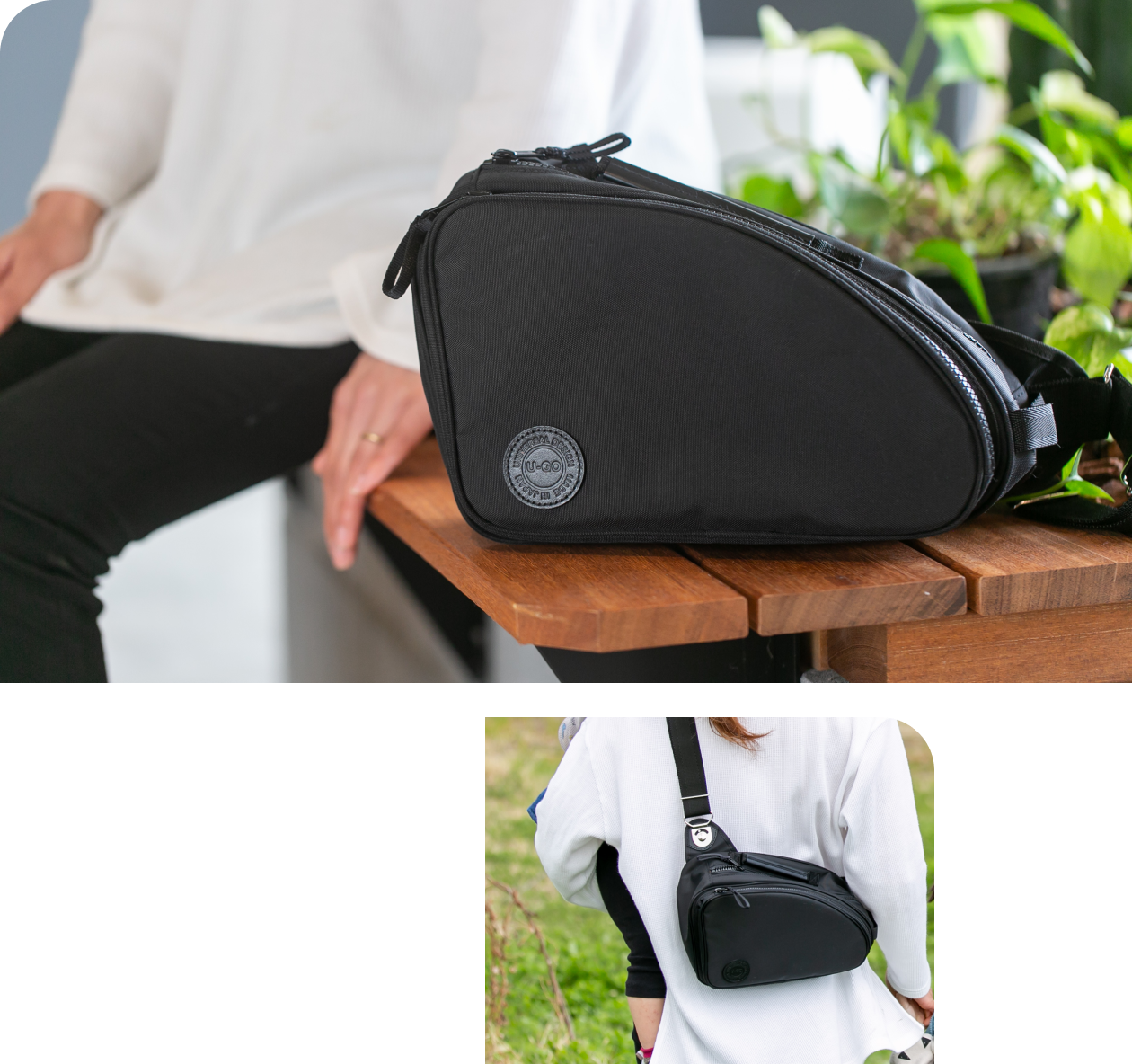 片麻痺の方、高齢者、子育て中のママのためのバッグ 「U-GO universal